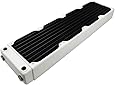 XSPC RX480 Radiator V3, 120mm x 4, Quad Fan, White