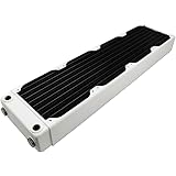 XSPC RX480 Radiator V3, 120mm x 4, Quad Fan, White