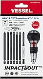 (USA Official) Impact & Out Screwdriver with 7pcs