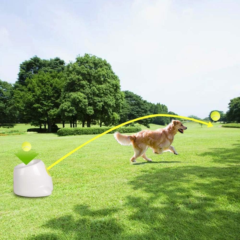 ALL for PAWS Automatic Dog Ball Launcher Interactive Dog Tennis Ball Thrower, Interactive Puppy Pet Fetch Toy - Image 5