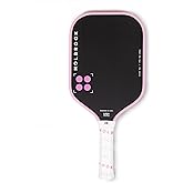 Holbrook Power Pro E Elongated Pickleball Paddle: USAPA Approved, Carbon Fiber Surface, Power, Control, Spin, Edgecraft Foam Polypropylene Honeycomb Core