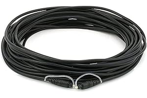 Monoprice 102669 50-Feet Optical Toslink with 5-Meter Outside Diameter Audio Cable