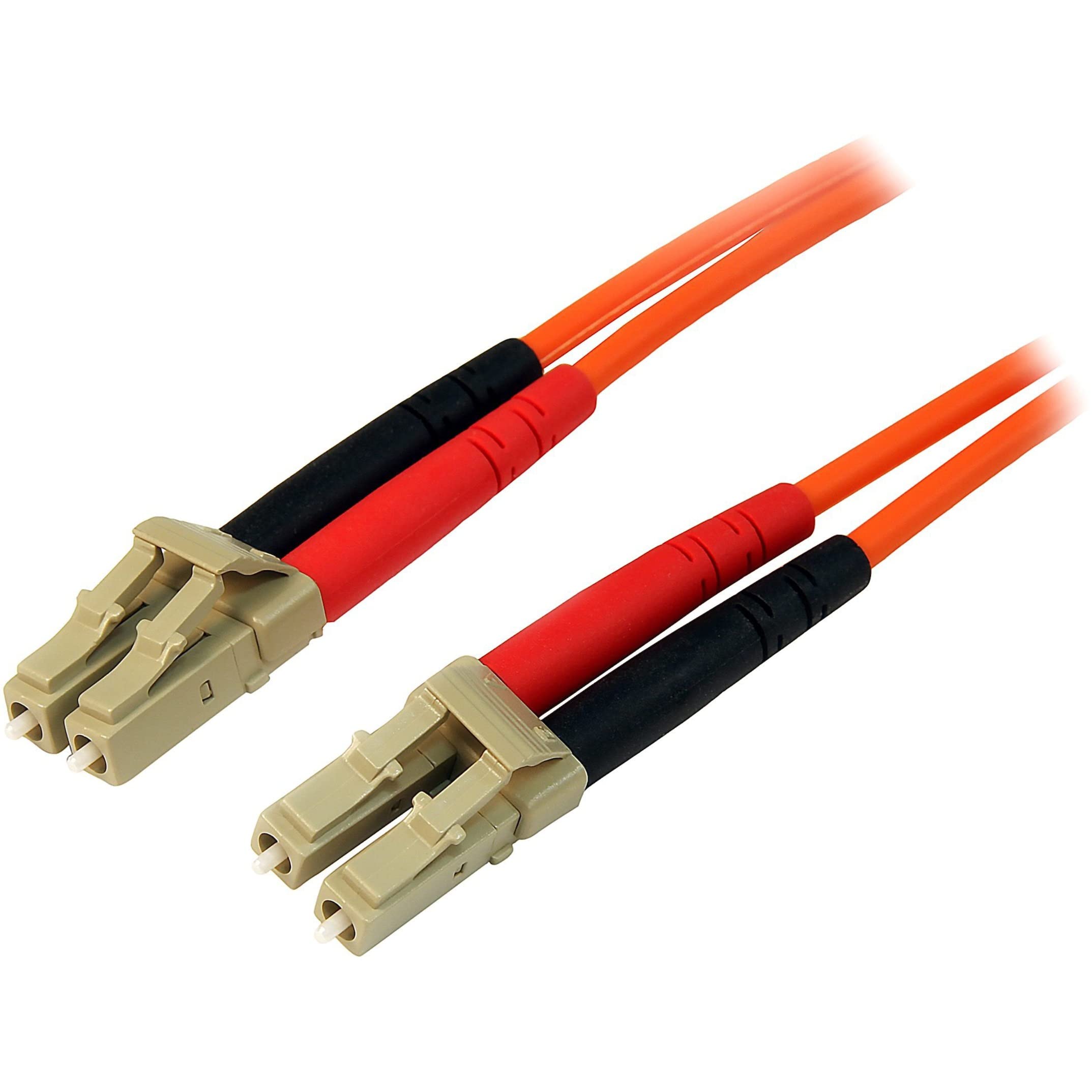 CABLE PATCH A FIBRE OPTIQUE DUPLEX 50/125 30M LC - LC, orange — image 1