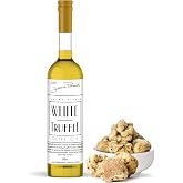 Chef Jean Pierre's Extra Virgin White Truffle Olive Oil - 200ml (7oz) Glass Bottle - Naturally Infused with Sweet and Tangy Flavors