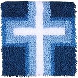 Wonderart Cross of Light Latch Hook Kit, 12