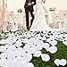 GTIDEA 2000 Pcs Artificial Flowers Silk Rose Petals Wholesale Home Party Ceremony Wedding Decoration White