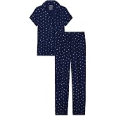 Tommy John Women's Short Sleeve Top and Pant Pajama Set