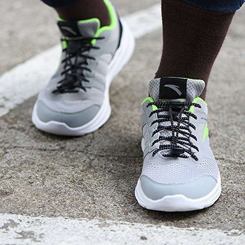 image for AMZNEVO Elastic No Tie Shoelaces, Creative Slip Gear Lock Shoe laces S