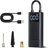 70mai Tire Inflator Portable Air Compressor, 150PSI Fast Inflation & Cordless, Powerful Air Tire Pump with LED Light for Car 