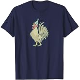 Rooster Kids T-Shirt - Red Moon