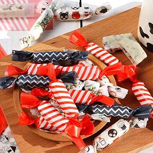 Beautiful Candy Nougat Wrappers Candy Greaseproof Paper Baking Twisting Wax Papers, #D17