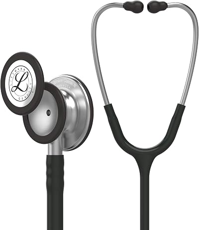 Littmann Classic III Monitoring Stethoscope Black Tubing 27 inch 5620