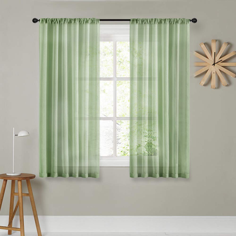 Best light green curtains for living room