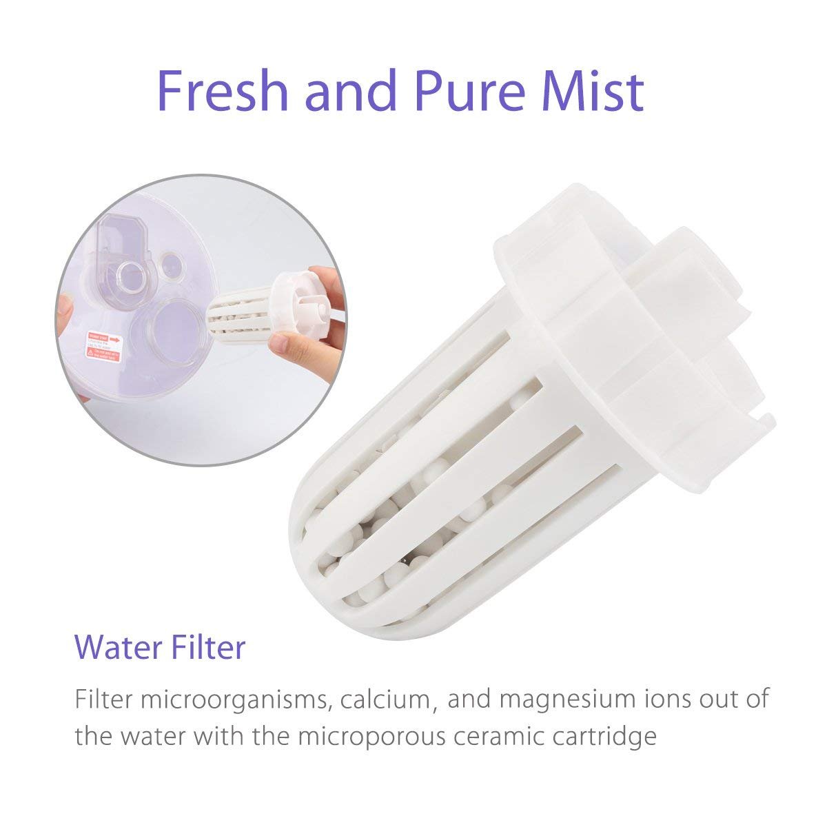 Ende für trockene Luft kein Lärm & LED-Nachtlichter mit automatischer