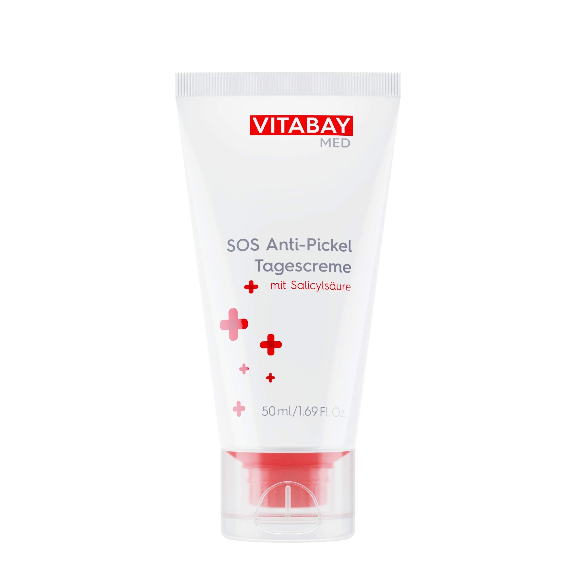 SOS Anti-Pimple Cream 50 ml with salicylic acid - against acne & blemished skin - mattifying