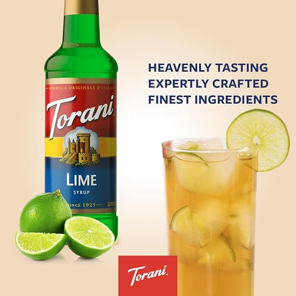 TORANI SYRUP, LIME, 25.4 OUNCE (PACK OF 1)