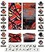 VANCROWN Headwear Wide Headbands Scarf Head Wrap Mask Neck Warmer (9PC.Painting Series.2)