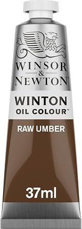 Winsor & Newton Winton Oil Colour Raw Umber 37ml Tube