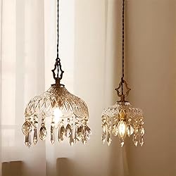 LIGHTLAND 8 Inch Vintage Crystal