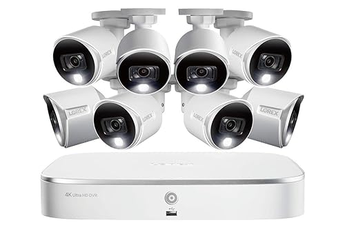 Color Lorex Outdoor Cameras Lorex 4K Security Camera System, Ultra
