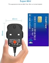 Outtag 12W Universal Power Adapter AC Charger 3V-12V 1A Multi Voltage DC Supply view 6