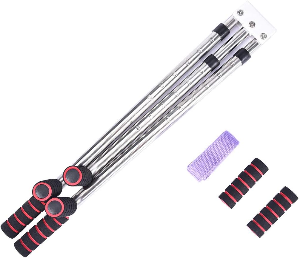 3 Bar Leg Stretcher Leg Split Extension Device Iron Leg Support Yoga Exercise Martial Arts Gym Flexibility Stretching Machine Stretching Equipment
