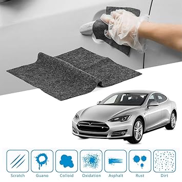 Teamwin Car Paint Scratch Repair Cloth Car Scratch Remover Kit Car Scratch Remover Nano Meter Scratch Removing Cloth For Surface Repair Scuffs Remover