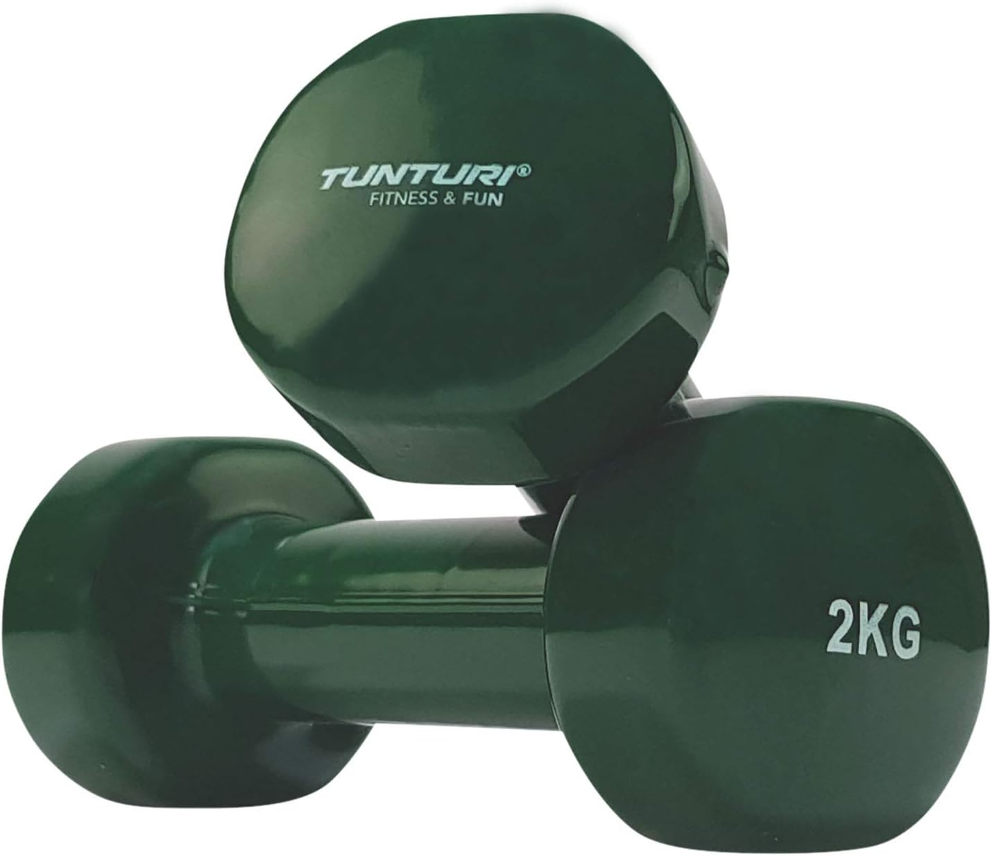 Tunturi 14tusfu110 Mancuernas, Unisex Adulto, Verde, 2 kg: Amazon.es: Deportes y aire libre