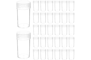 Cabilock Plastic Seed Organizer with 60 Slots and Numbered Stickers for Flower Seeds and Jewelry Storage