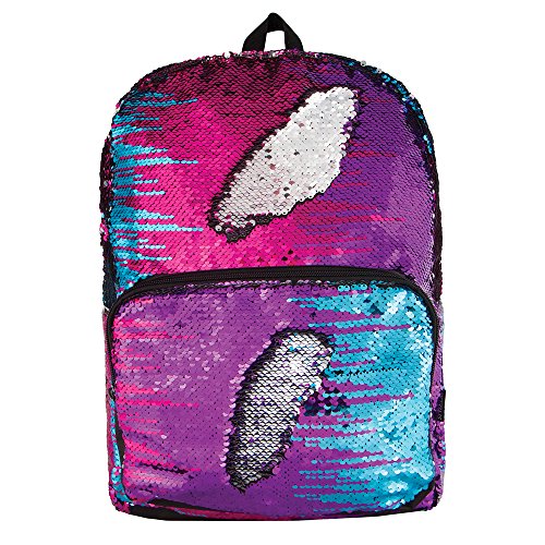 Multi-Color / Silver - Magic Sequin Backpack