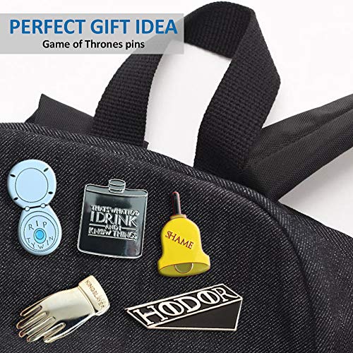 HODOR Game of Thrones Gift | Cute Keychains for Women, Men's Keychain w/Keyring
