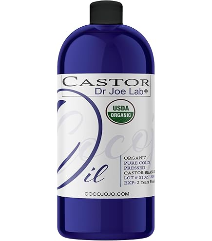 Amazon.com: Dr Joe Lab Castor Oil, Cold Pressed Castor Oil