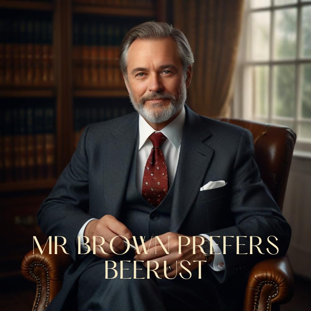 BEERUST Watch box organizer for men - Leather watch case - Luxury watch box - For large mens wrist watches - Mens jewelry box organizer - Watch case - With mens valet drawer - Watch display case