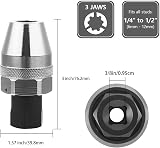 Tissting Stud Extractor Broken Bolt Remover 1/4-1/2 in Chrome Alloy Steel view 2