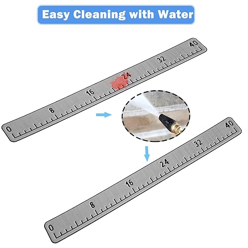 Fish Ruler for Boat 40in EVA Foam Fish Measuring Ruler with Self