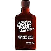 Organic Agave Nectar Sweetener, Blue Agave Syrup - Vegan, Gluten-Free, Low Carb Sugar Substitute for Baking & Drinks