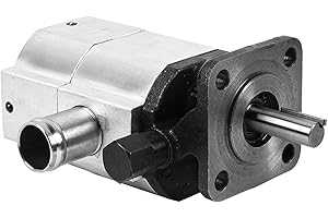 VAIDPRO Hydraulic Pump 16 GPM Hydraulic Motor Pump 4000PSI 2 Stage Hydraulic Pump for Log Splitter, Hydraulic Gear Pump 3600 RPM Hydraulic Wood Log Splitter Pump for Gas Log Splitters/Hydraulic Power