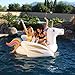 GoFloats Giant Inflatable Unicorn Pool Float Raft of Awesomeness, Premium Quality and Largest Size (for Adults and Kids)