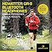 GR-8 Bluetooth Headphones + BONUS Car Charger & Armband By Hematiter | Up to 8 Hours of Music Best Wireless Earbuds for Sports, Workouts & Running | IPX7 Waterproof Earphones with Premium Sound