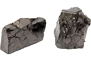 RUMINERAL Elite Noble Shungite Stones Natural Raw 3.5 oz Healing Clean Water XXL