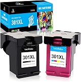 LeciRoba 301XL Ink Cartridges Combo Pack for HP Deskjet Envy Officejet 2 Pack view 1