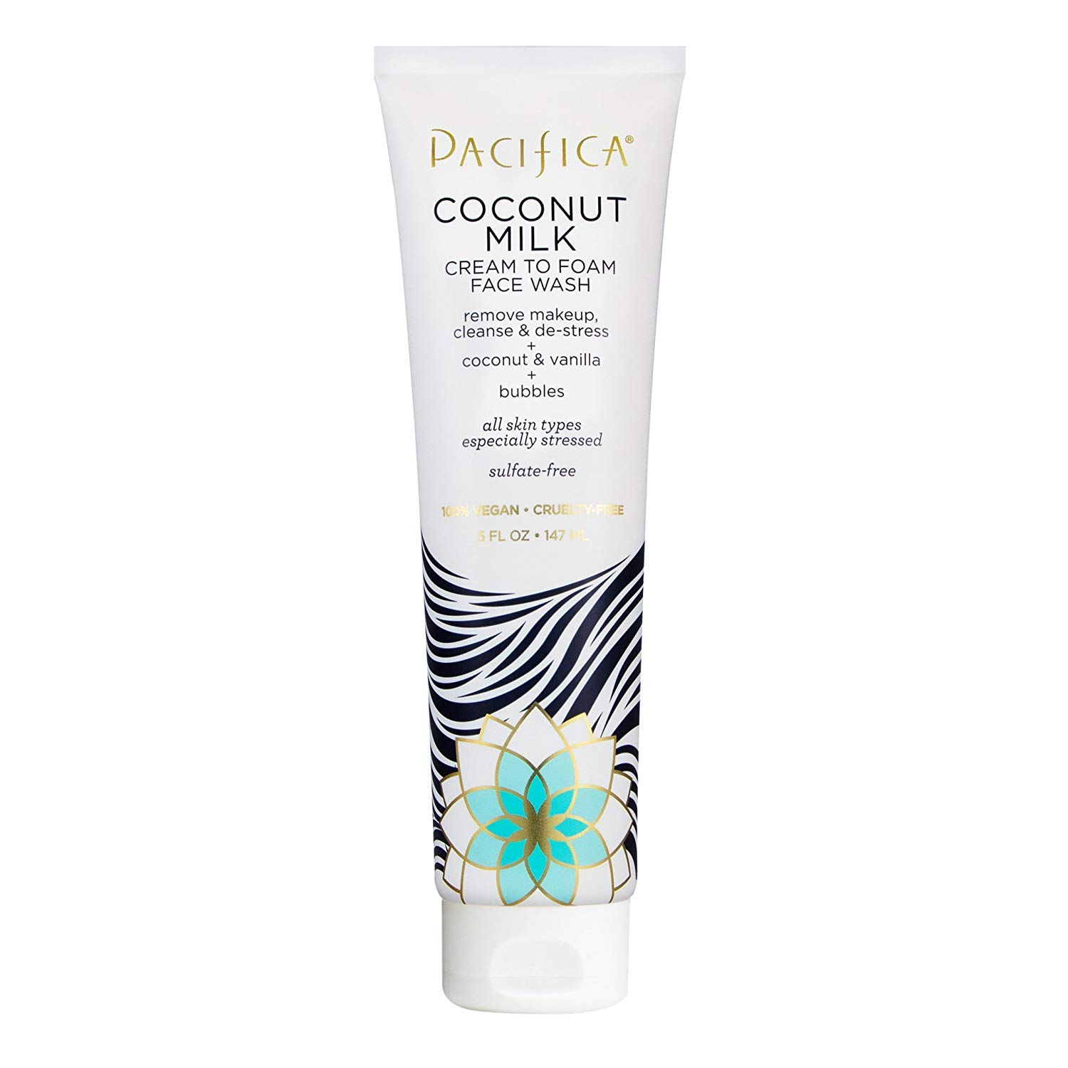 Pacifica Coconut Milk Cream To Foam Wash, 2Count