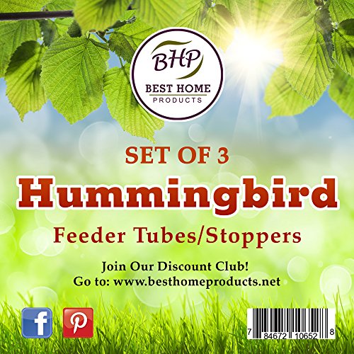 Best Home Products Hummingbird Feeder Tubes Stoppers Make Your