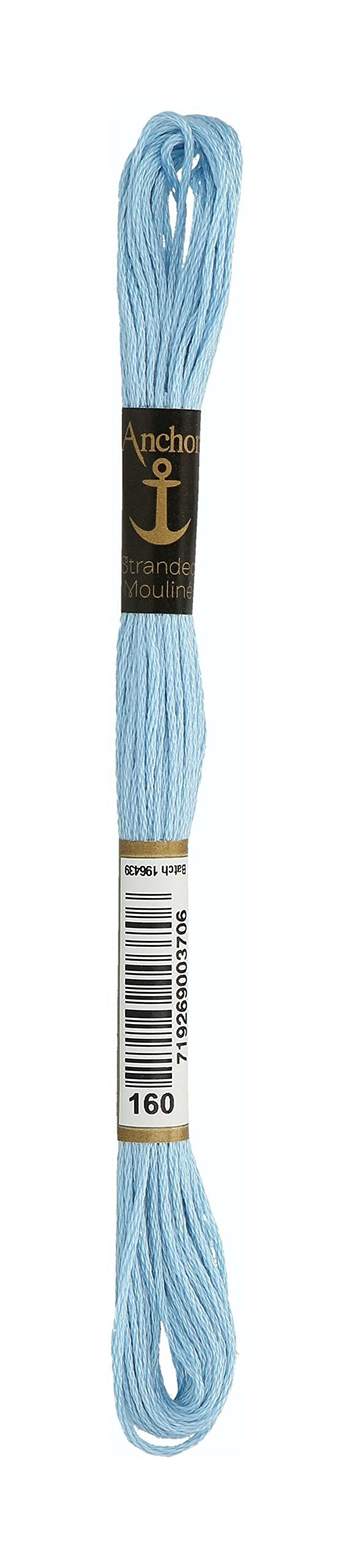 Anchor Six Strand Embroidery Floss 8.75 Yards-Sapphire Medium Light 12 per Box