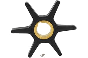 HeuroFosh 18-3057 Water Pump Impeller for Mercury Marine 15 18 20 25 25 30 40 45 50 HP 2 4 Stroke Outboard Motors 47-8508910