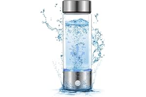 Aqua Vital Hydrogen Water Bottle Rechargeable Portable Hydrogen Water Machine Generator, Hydrogen Water Ionizer Machine for H