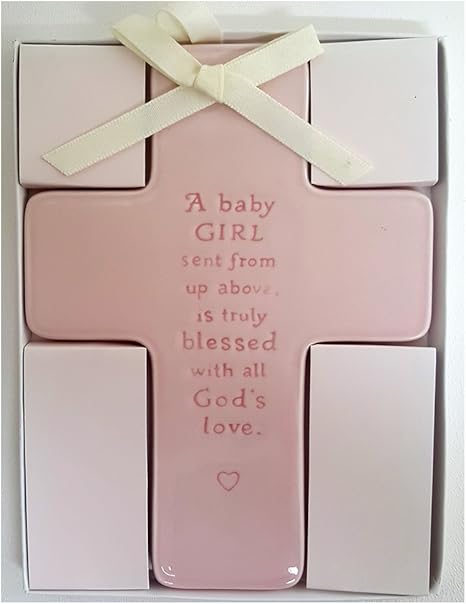 baby girl wall cross