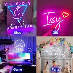 Custom Neon Signs, Personalized LED Neon Light