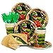 Costume SuperCenter Dinosaur Adventure Standard Tableware Kit Serves 8