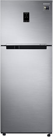 Samsung 394 L 3 Star (2019) Frost Free Double Door Refrigerator(RT39M5538S8/TL, Elegant Inox, Convertible, Inverter Compressor)